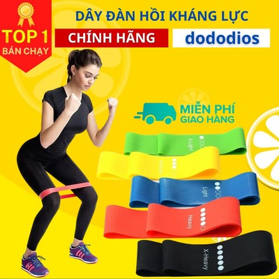 Dây Mini Band Dododios, Dây Cao Su Kháng Lực Tập Chân Mông