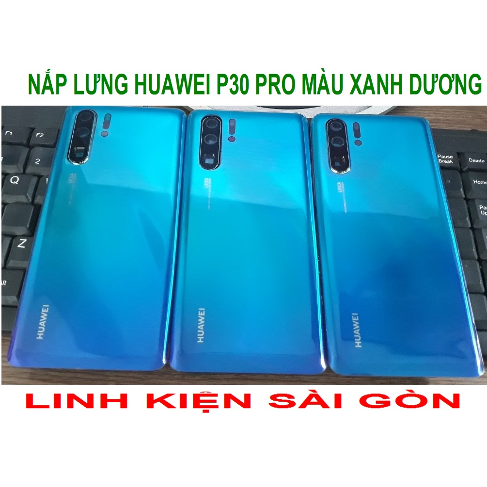 NẮP LƯNG HUAWEI P30 PRO MÀU XANH DƯƠNG