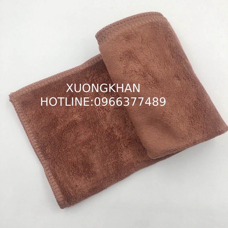 Khăn lau xe kt 35x75 Microfiber mềm mịn thấm hút nước tốt Chuyên Dụng lau rửa xe hơi, ôTô, xe máy