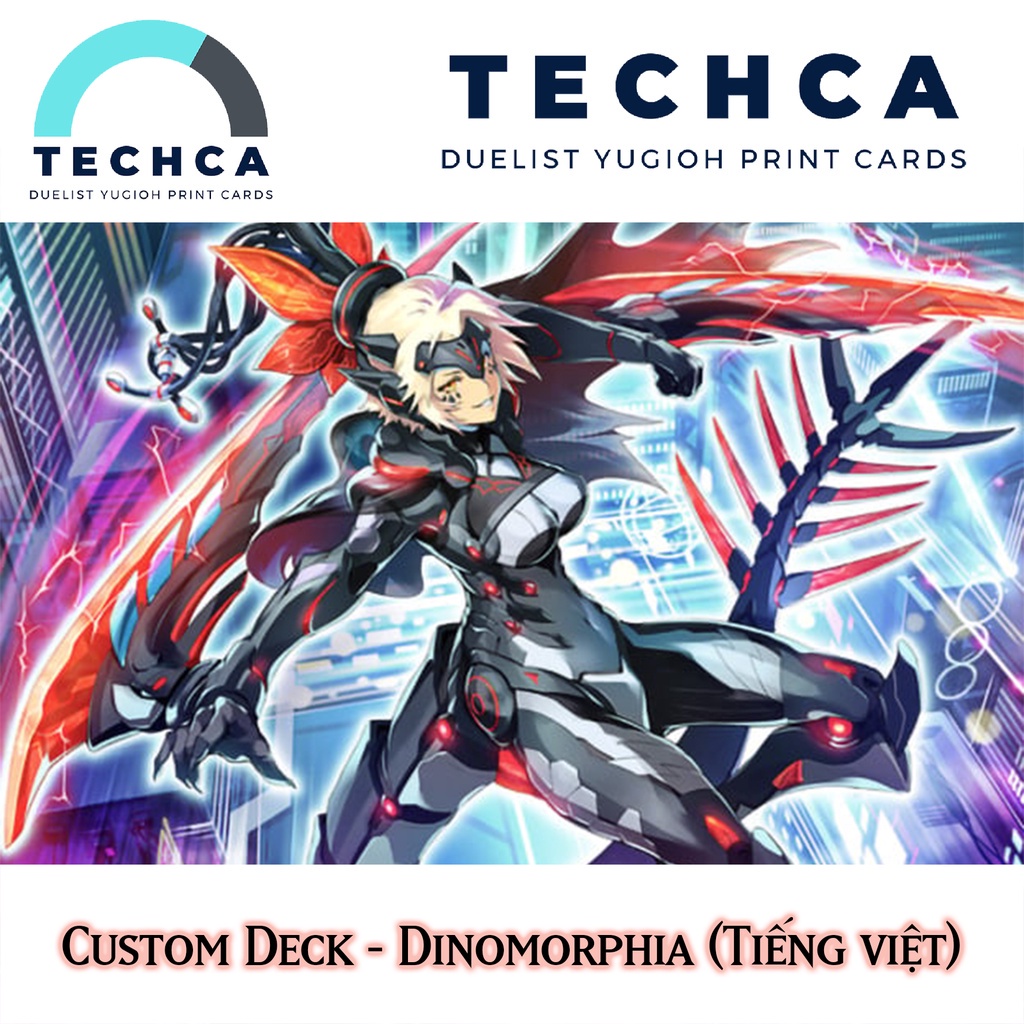 Bài In Tiếng Việt - Bộ bài Yugioh - Custom Deck - Dinomorphia Deck