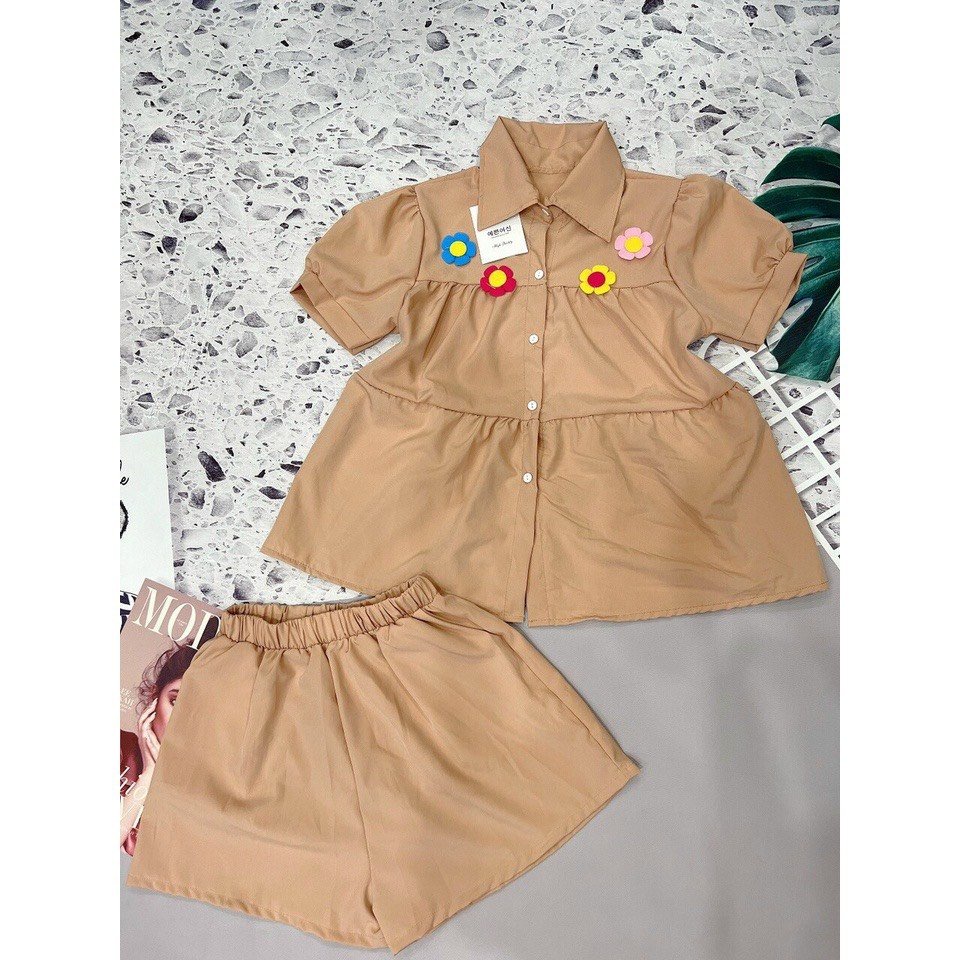 Đồ bộ nữ mặc nhà dễ thương hoạt hình bigsize cao cấp tay cộc quần đùi mùa hè chất xô thun sữa g5.shop