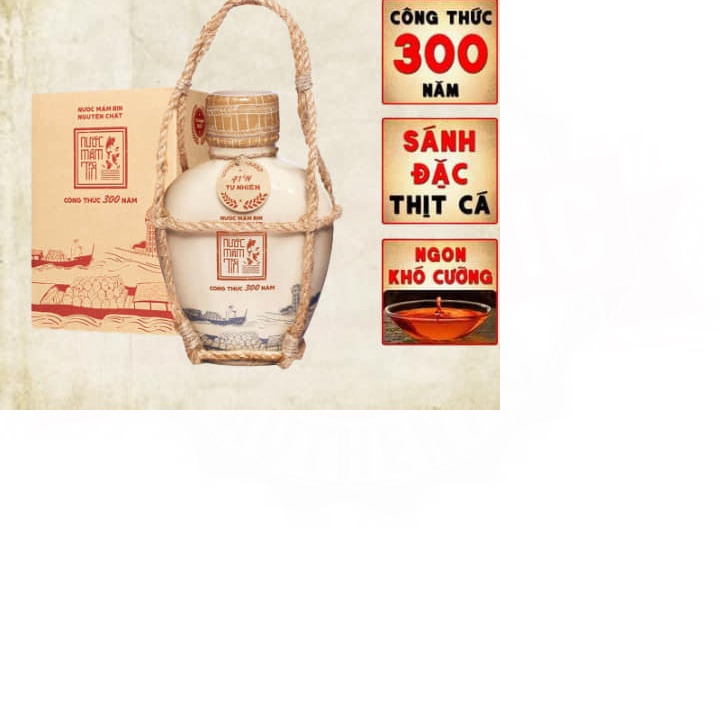 (NƯỚC MẮM NẤU BẾP) Nước Mắm Tĩn Chính Hãng Nhãn Xưa Độ Đạm 41N 500ml Công Thức 300 Năm, HSD 24 Tháng