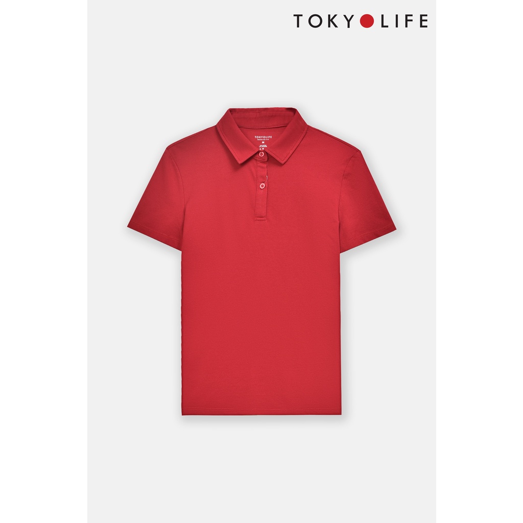 Áo Polo NỮ cổ vải trơn TOKYOLIFE C9POL004K