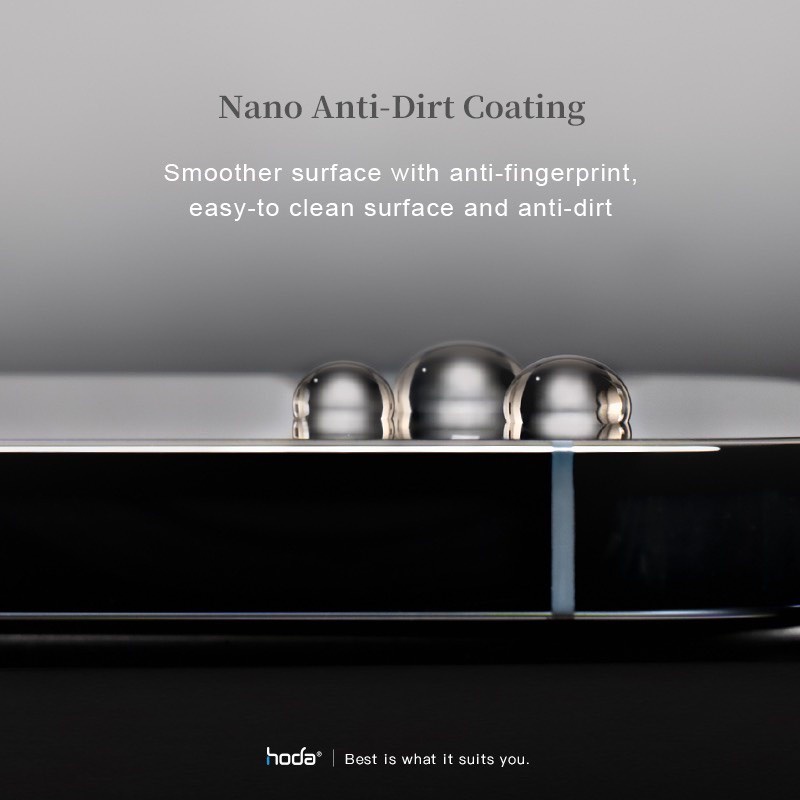 Kính cường lực Hoda chống chói cho Smart iPhone 13 / 13 Pro / 13 Pro Max / 12 Pro Max , chống vân tay