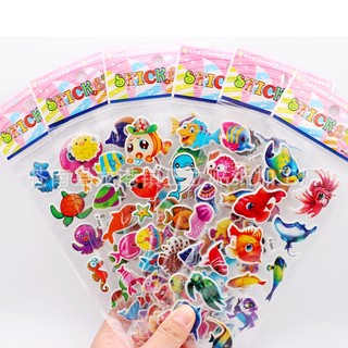 Hình dán trang trí, sticker miếng dán hoạt hình cute trang trí dán tập vở, bình nước, bút nước
