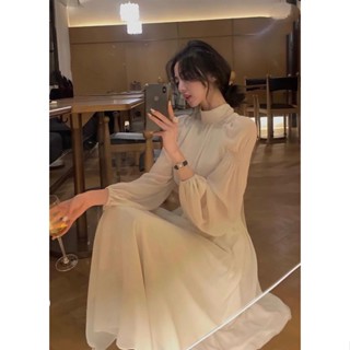  Váy Tiểu Thư Công Chúa Xoè Tay Bồng Dáng Dài 