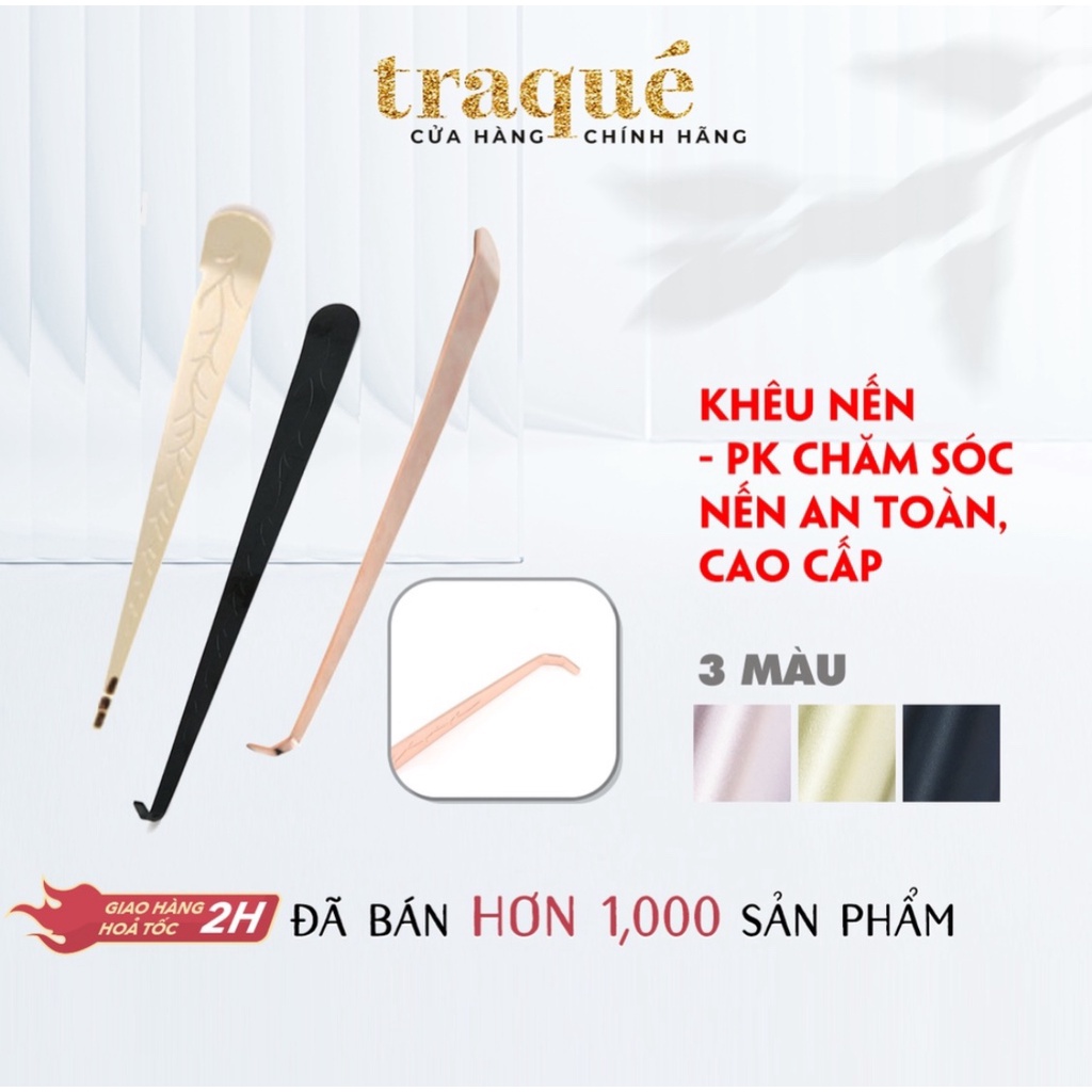 [Lẻ] Phụ kiện chăm sóc nến thơm : Khêu