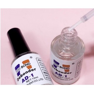 Nước sáng đá, nước tháo móng giả Bonder AD-1 Lotus chai 10ml