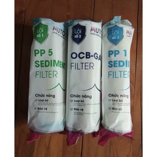 Bộ lõi lọc thô Mutosi-Lõi 1,2,3 máy Ro chính hãng