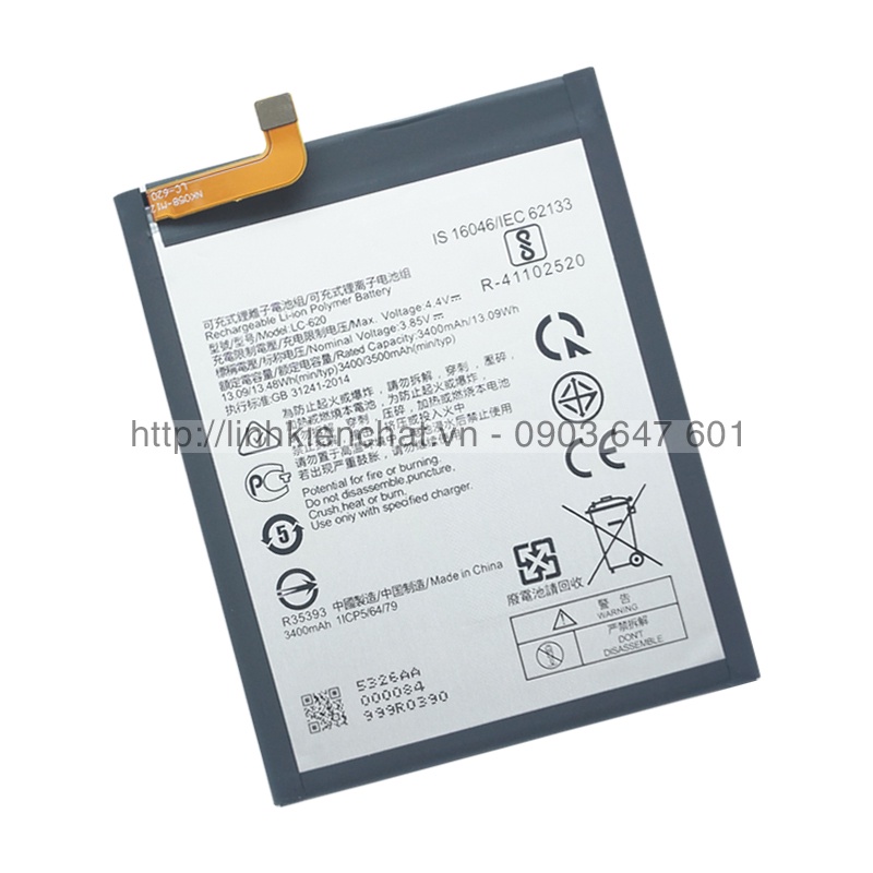 Pin cho Nokia 7.2 TA-1196 TA-1181  3500mAh Zin - Hàng nhập Khẩu