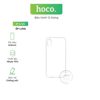 Ốp Lưng Hoco Nhựa Tpu Trong Suốt 6.7 Inch Dày 0.8mm