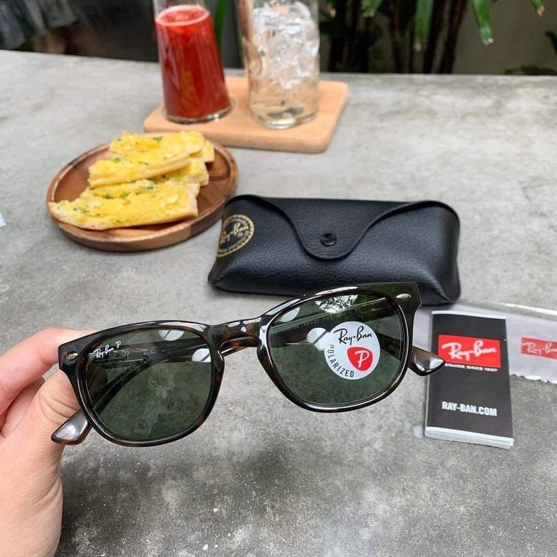 (Auth) Kính hiệu Rayban có chống loá (P) Lens 49/20/140mm Made in Italy - hàng fullbox, nhập Mỹ