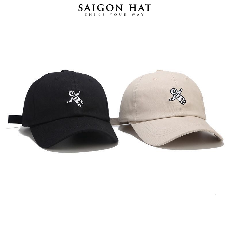 Mũ lưỡi trai nam nữ nón kết phi hành gia chuẩn đẹp form mềm thời trang phong cách Hàn Quốc SAIGON HAT