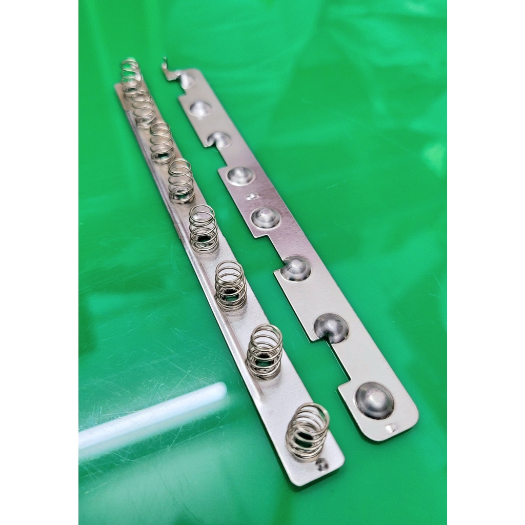 Combo lò xo 8 chân tiếp xúc chân pin AA, AAA, 18650, làm sạc dự phòng