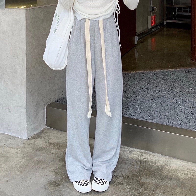 Quần dài ống suông SAM CLO dây bảng to nam nữ SAM CLO thời trang phong cách Ulzzang Hàn Quốc DÀI SUÔNG TRƠN