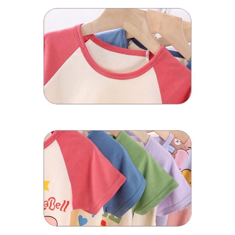 Váy bé gái in hình đáng yêu hàng Quảng Châu cho bé gái 1-4 tuổi