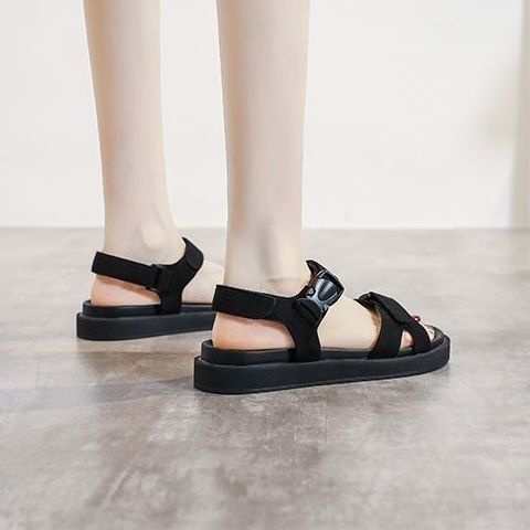 Giày Sandal Đế Mềm Dày Dặn Phong Cách Roman Thời Trang Mùa Hè Cho Nữ