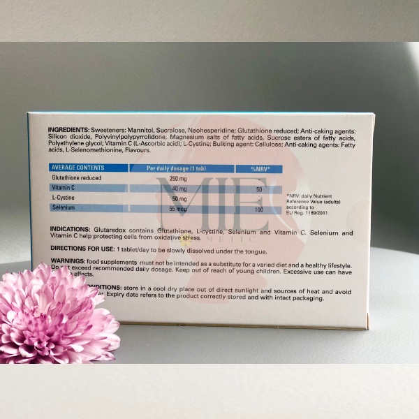 Viên Uống Glutaredox Hỗ Trợ Chống Oxy Hóa