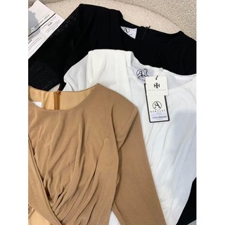 Đầm Ashley body cut out len cotton co dãn