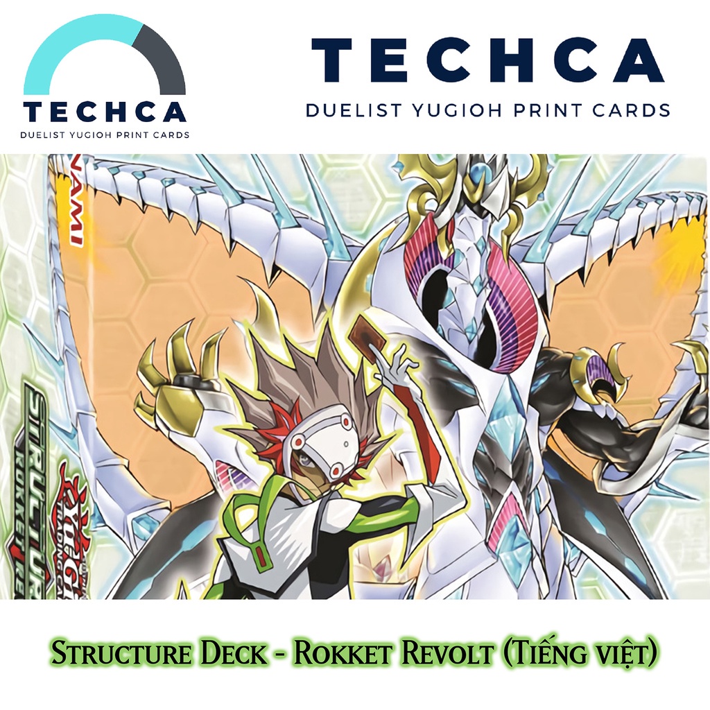 Bài In Tiếng Việt - Bộ bài Yugioh - Structure Deck - Rokket Revolt