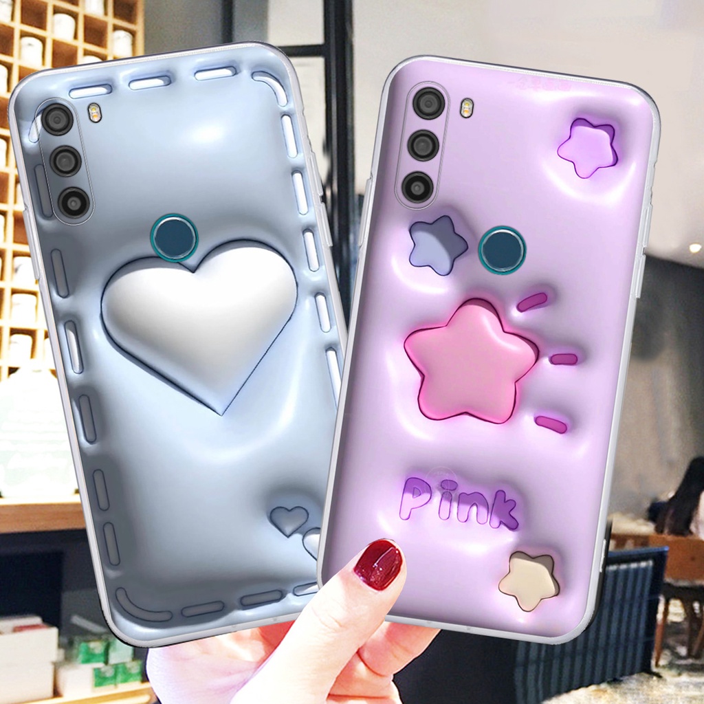 Ốp Vsmart Active 3 in phẳng hiệu ứng 3D giả nổi siêu thật, cực xinh, cá tính