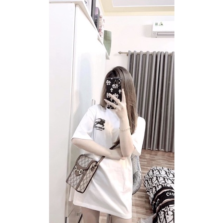 Áo Thun Tay Lỡ Unisex BB Form Thụng Chất Cotton Co Giãn 4 Chiều Xu Hướng Mùa Hè Mới