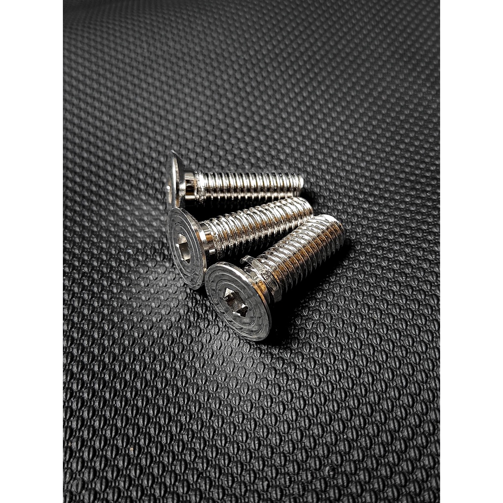 Ốc đĩa 8li25 inox 304 đầu âm gắn cho nhiều dòng xe Ex150, Winer, Ex10, WinX, Ex11, Sonic...