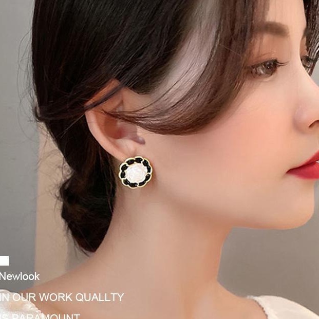 ✨✨Khuyên Tai Hình Hoa Trà Cao Cấp Phong Cách Thời Trang Mới Dành Cho Nữ