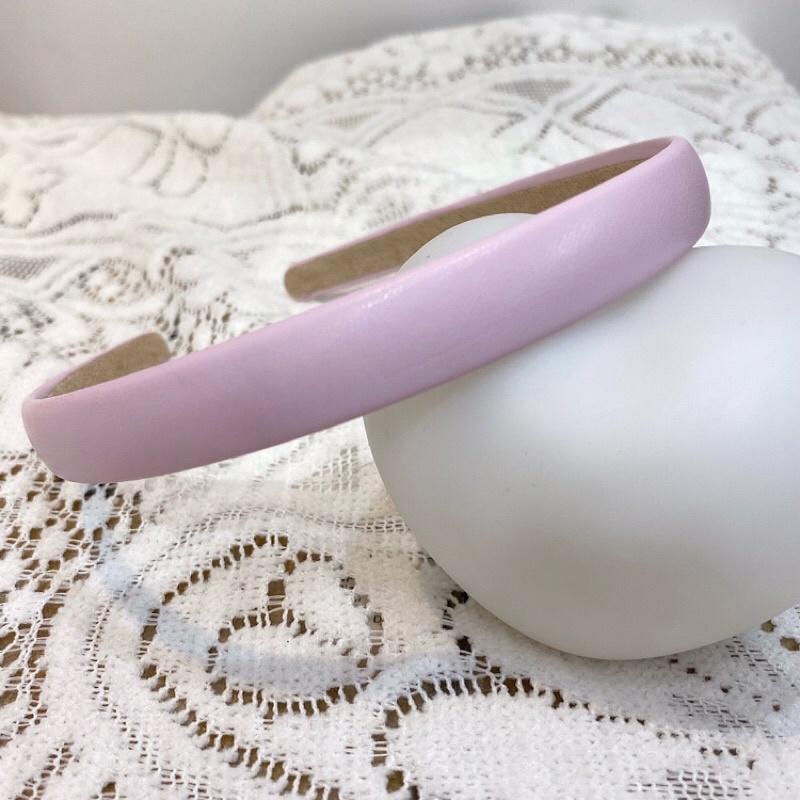 Cài tóc, băng đô trơn bóng màu pastel