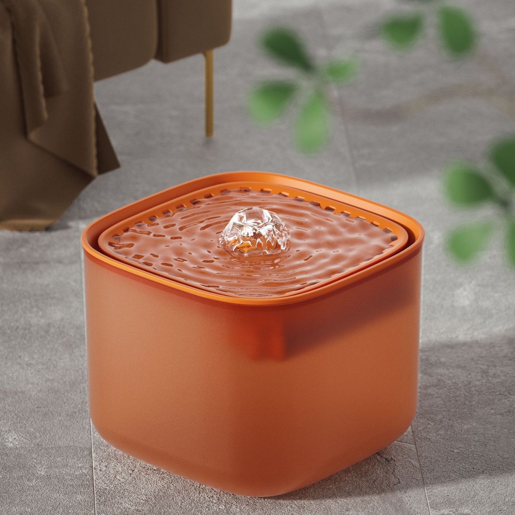 Máy lọc nước tự động cho mèo kèm lõi lọc than hoạt tính dung tích 3L