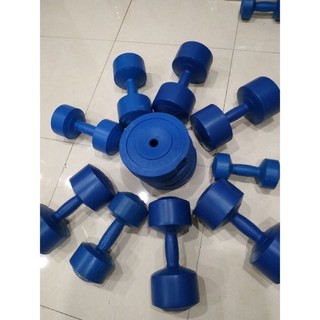 Vỏ tạ tay nhựa cực dày đủ loại từ 1kg, 2kg, 3kg, 4kg, 5kg, 8kg, 10kg cao cấp siêu bền
