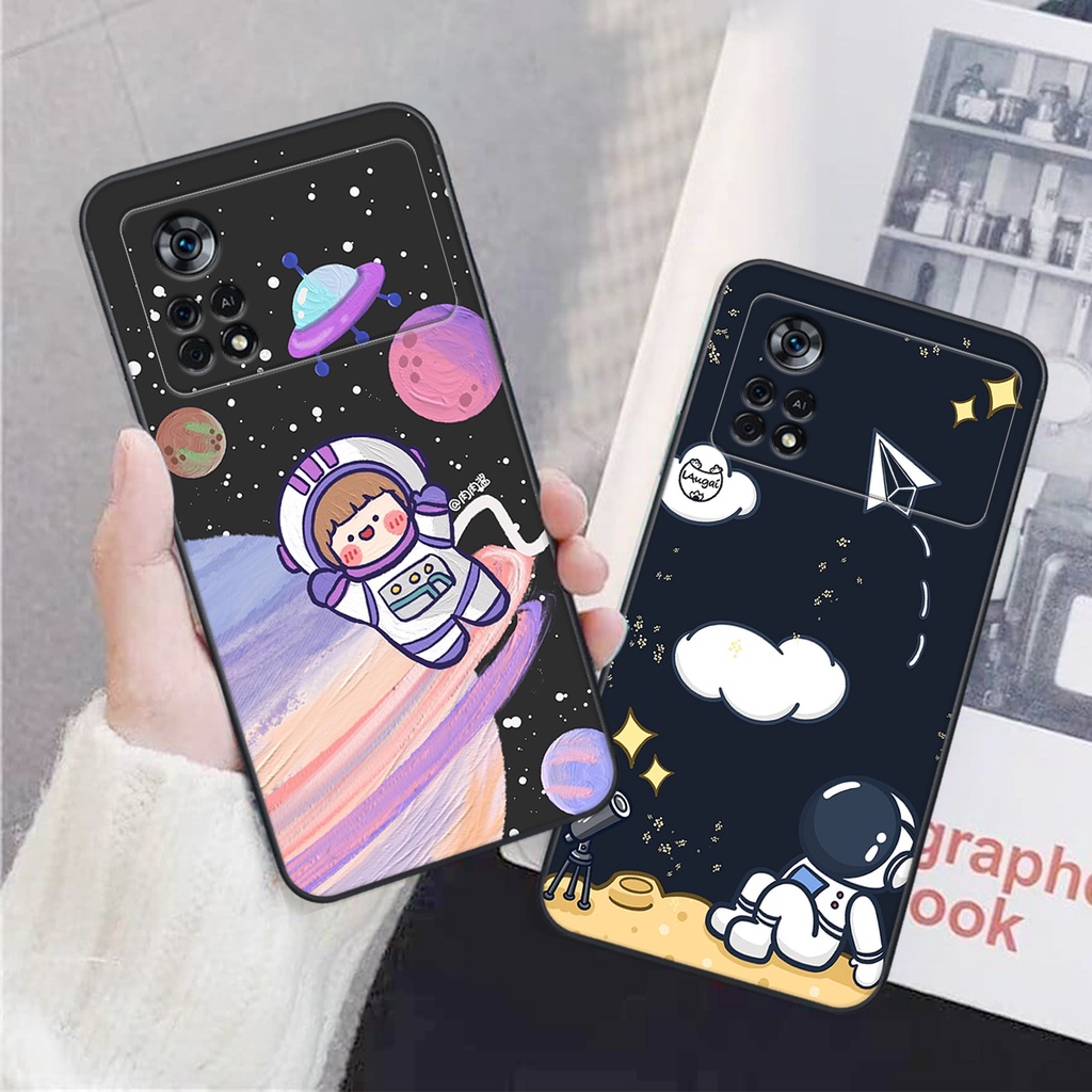 Ốp lưng Xiaomi POCO X4 PRO 5G  in hình vũ trụ , hình tim SIÊU HOT HIT