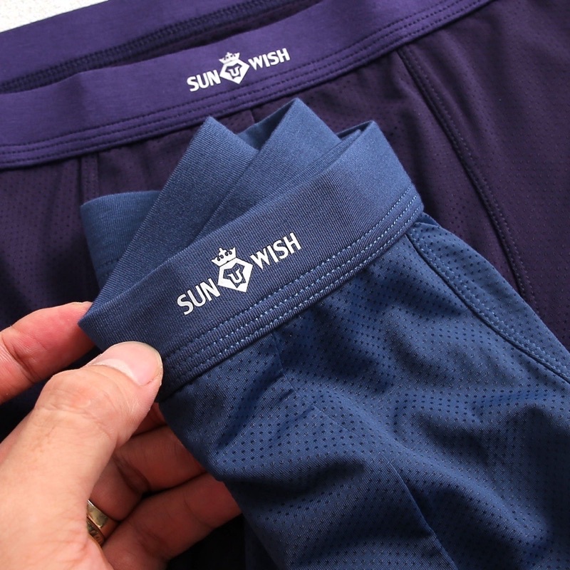 Quần sịp đùi nam cao cấp xuất Nhật thun lạnh thông hơi co giãn đa chiều PT12