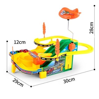 Bộ đồ chơi đường đua ô tô siêu tốc - đồ chơi đường ray tàu lượn siêu tốc mini car autodrome