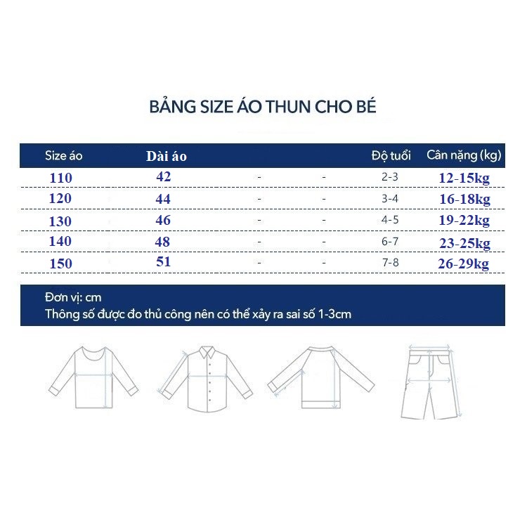 Áo ba lỗ bé trai sét 3 áo sát nách cho trẻ em 2 đến 10 tuổi SKIDS