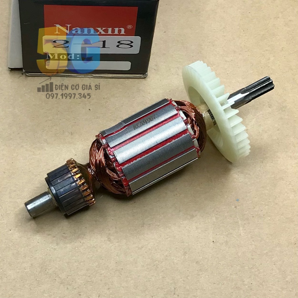 Rotor Máy Khoan Bosch 2-18 GBH 2-18RE Răng Thẳng Hoặc Các Dòng Giống 2-18 Cùng Thông Số