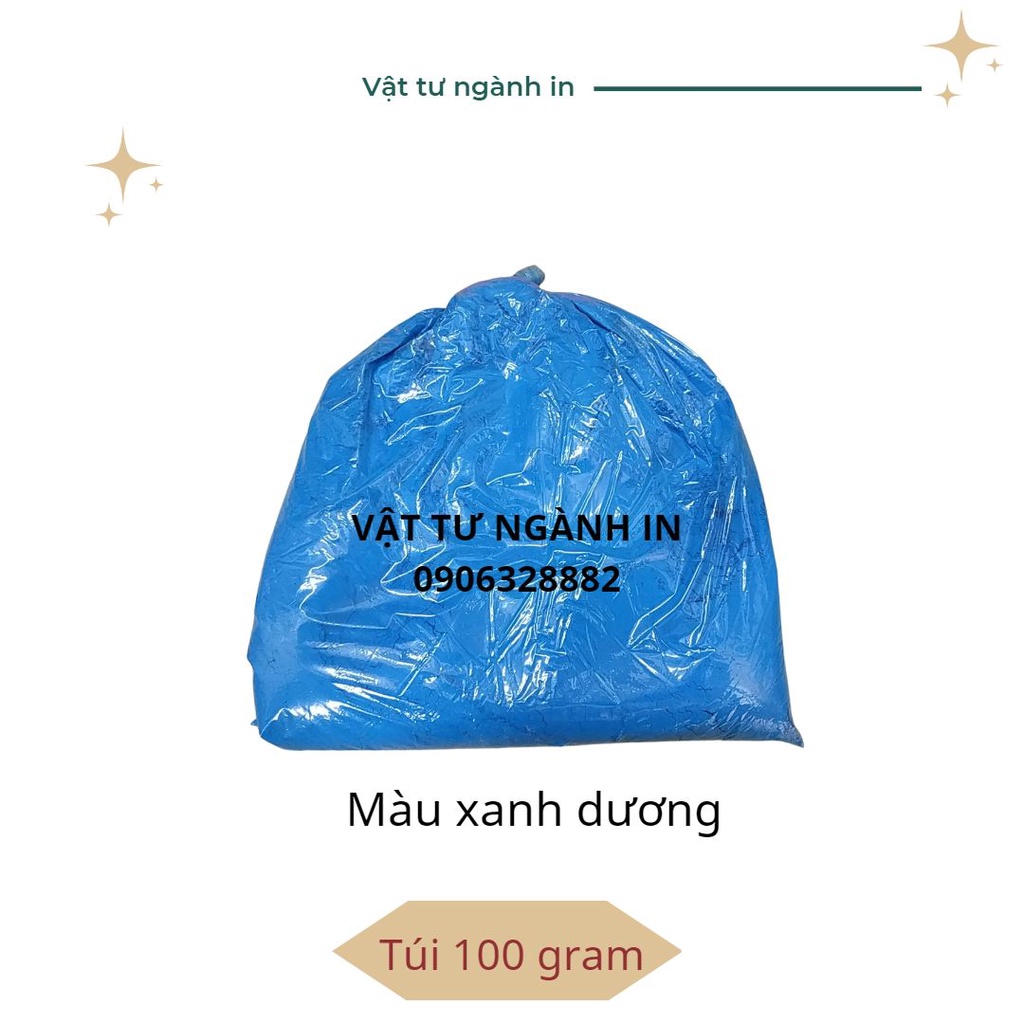 Bột màu dùng để sản xuất nhựa, pha sơn, in lụa, làm màu vẽ trang trí