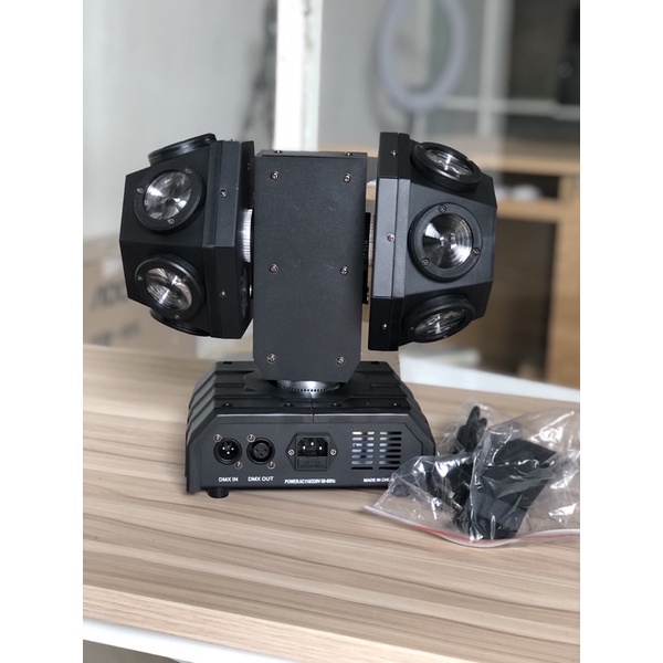 Đèn moving 2 đầu laser