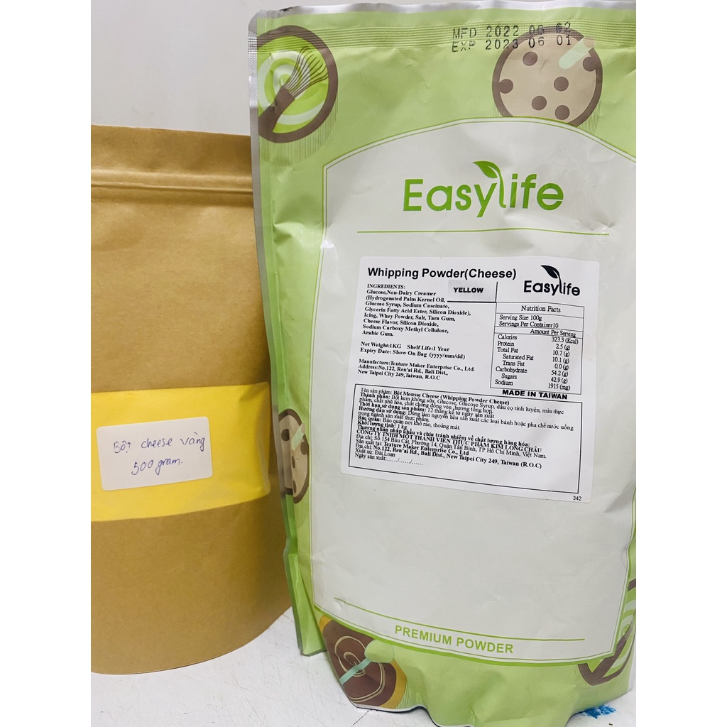 Bột Macchiato Kem Phô Mai Trà Sữa Easy Life