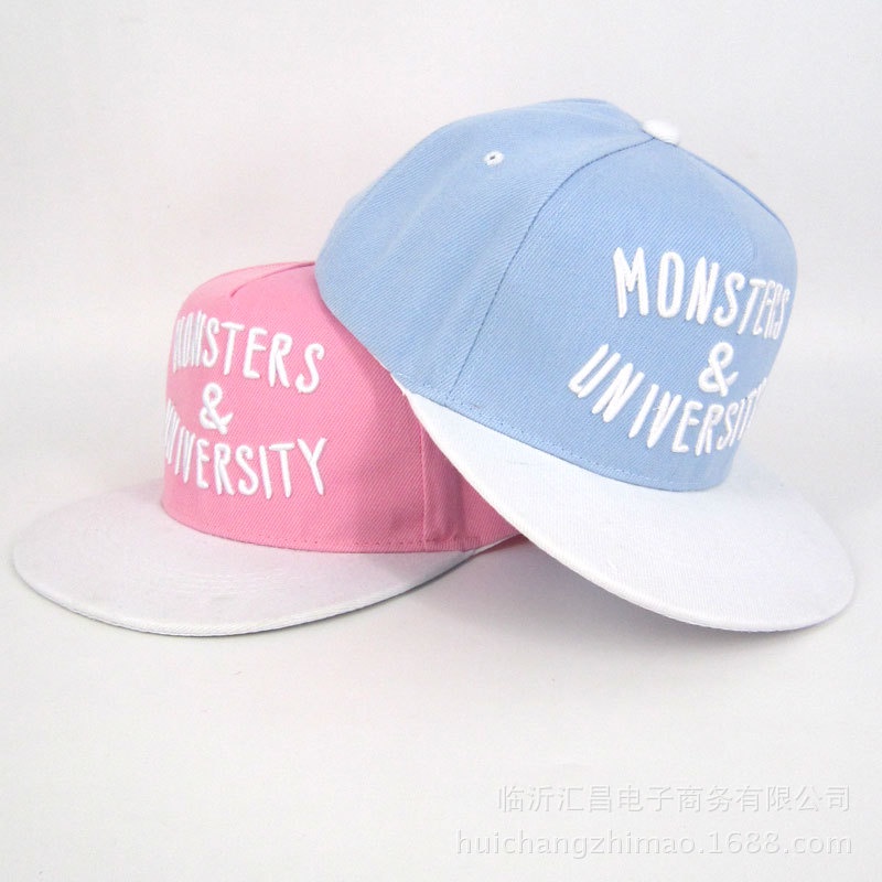 Mũ hiphop ❤️ Mũ Snapback thêu họa tiết thời trang Hàn Quốc MONSTER