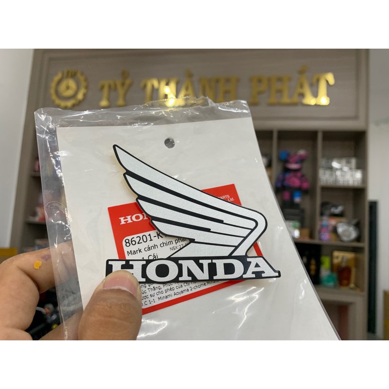 Tem cánh chim Future 125 Đen Phải zin honda