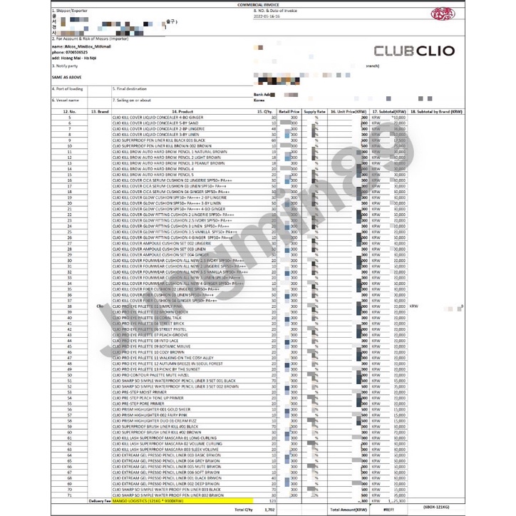 Chuốt Mi CLIO Kill Lash Superproof Mascara 7g