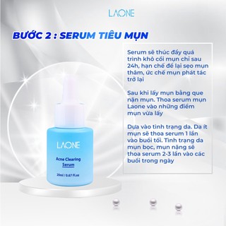 Bộ chăm sóc da cho da giảm mụn Laone