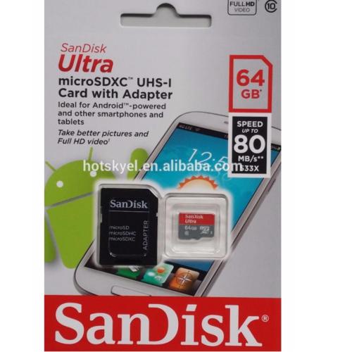Thẻ nhớ MicroSDHC 64GB