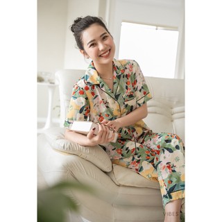 [O] VIBES Đồ bộ Pijama Dài Clover Long Py Set