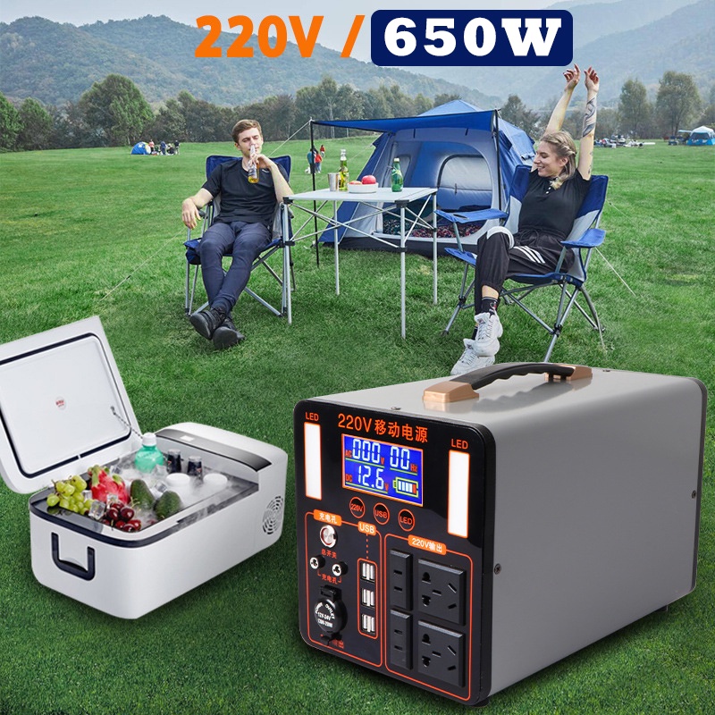 Trạm sạc dự phòng di động - nguồn điện di động du lịch, dã ngoại,picnic,sạc xe oto