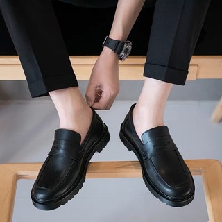 Giầy da lười đế đốc da lỳ mới nhất size 38/43