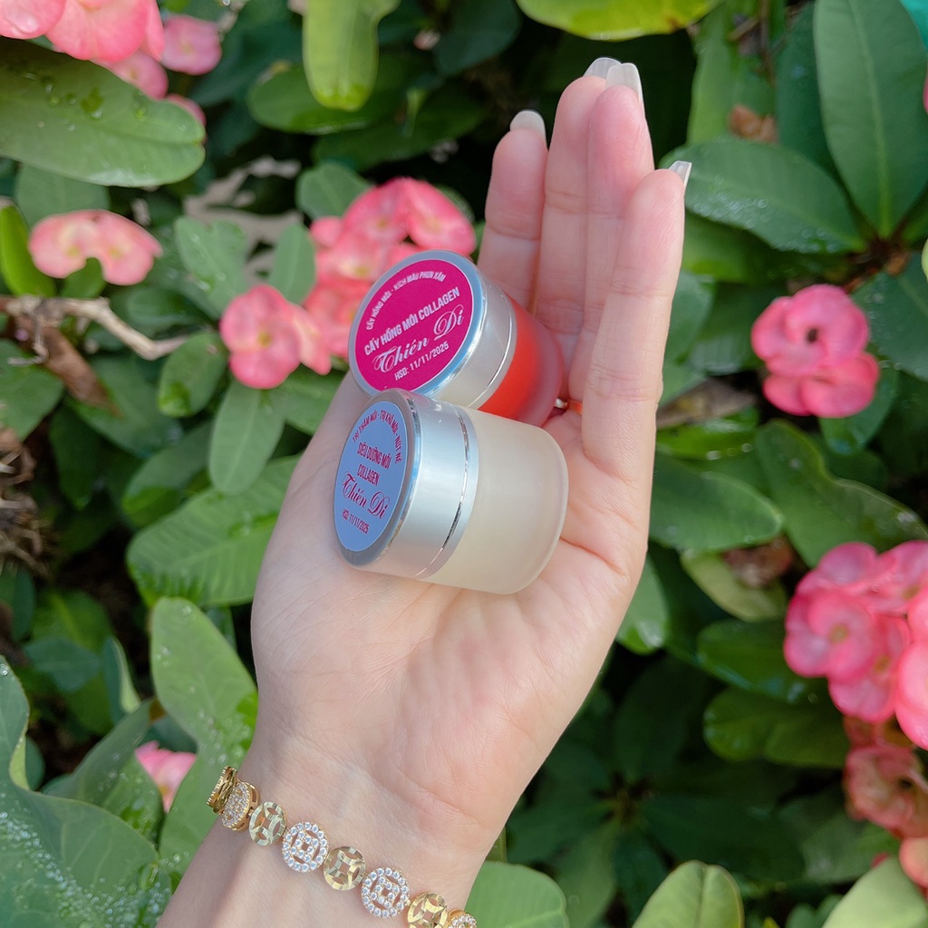 Combo Dưỡng Cấy Màu Môi Tế Bào Gốc ThiênDi Tẩy Thâm Môi Cấy Hồng Môi Tự Nhiên Kích Màu Phun Xăm 2023