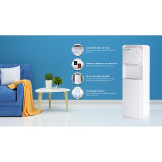 CÂY NƯỚC NÓNG LẠNH HÚT BÌNH KAROFI HC19 - HÀNG CHÍNH HÃNG