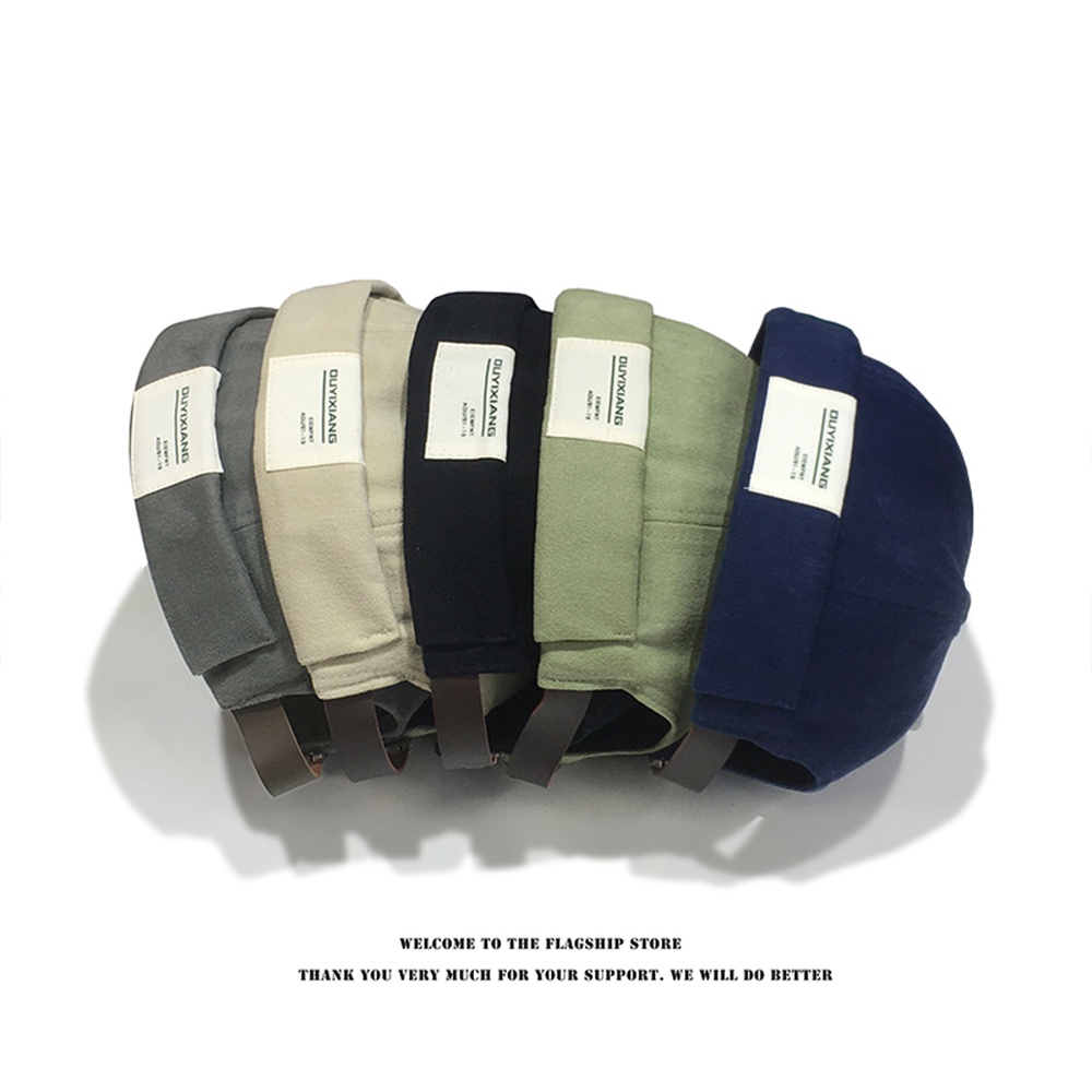 Mũ miki, nón tròn nam nữ phong cách Hàn Quốc - Miki hat thời trang M3